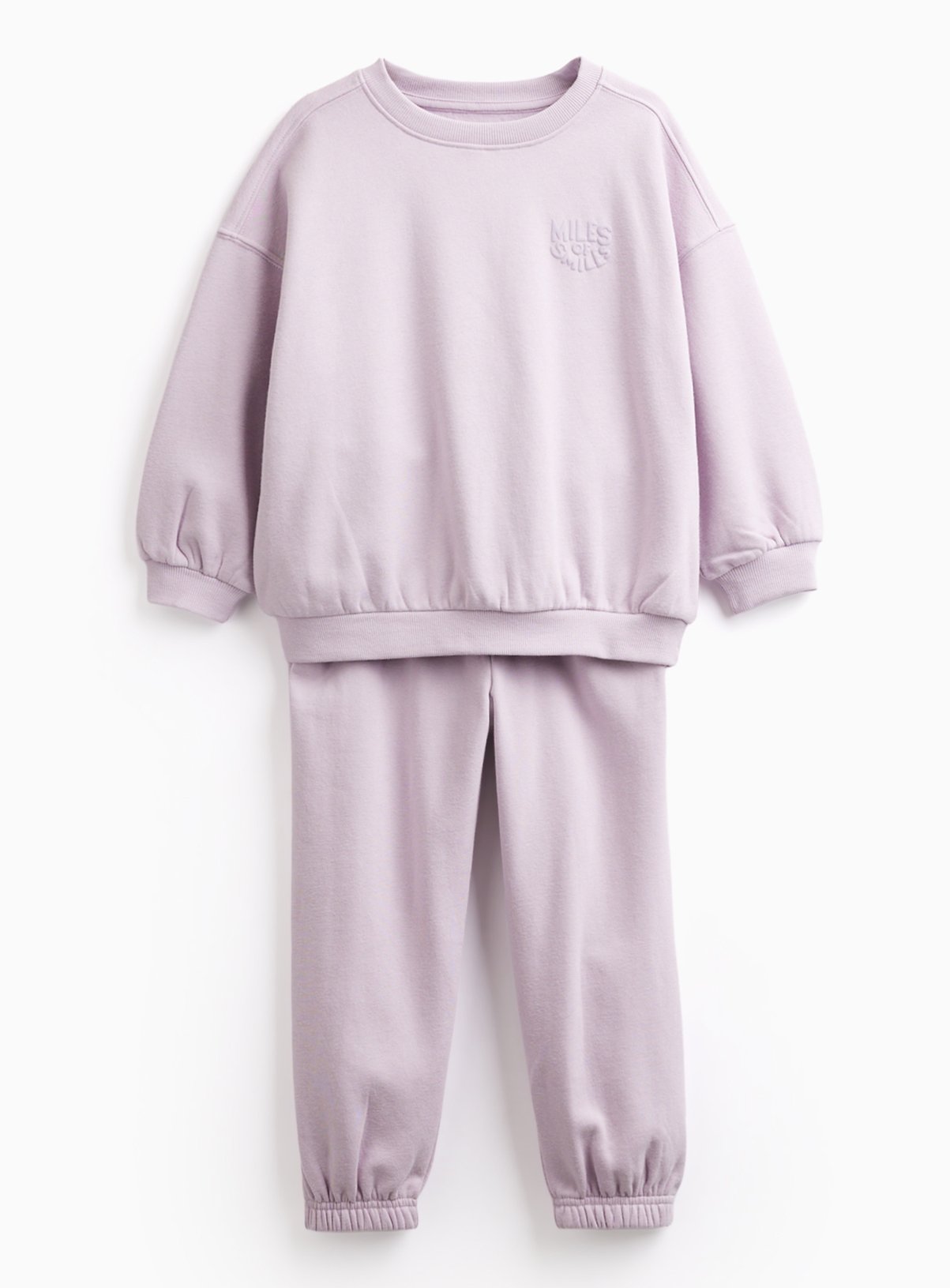 Purple Everyday Sweat Set 4-5 years - Image 1 thumbnail